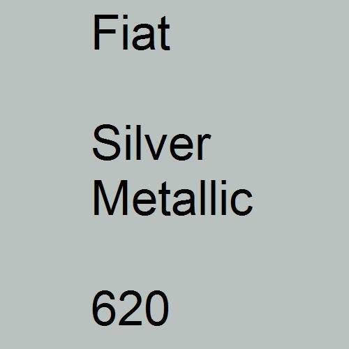 Fiat, Silver Metallic, 620.